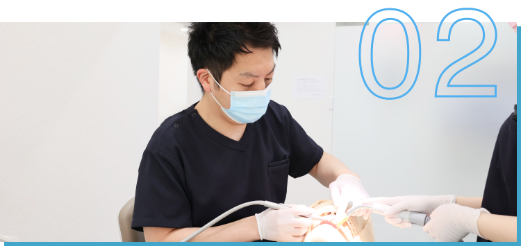 痛みに配慮した丁寧な治療を提供!